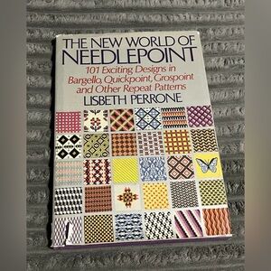 The New World of Needlepoint: 101 Exciting Designs in Bargello, Quickpoint, Book